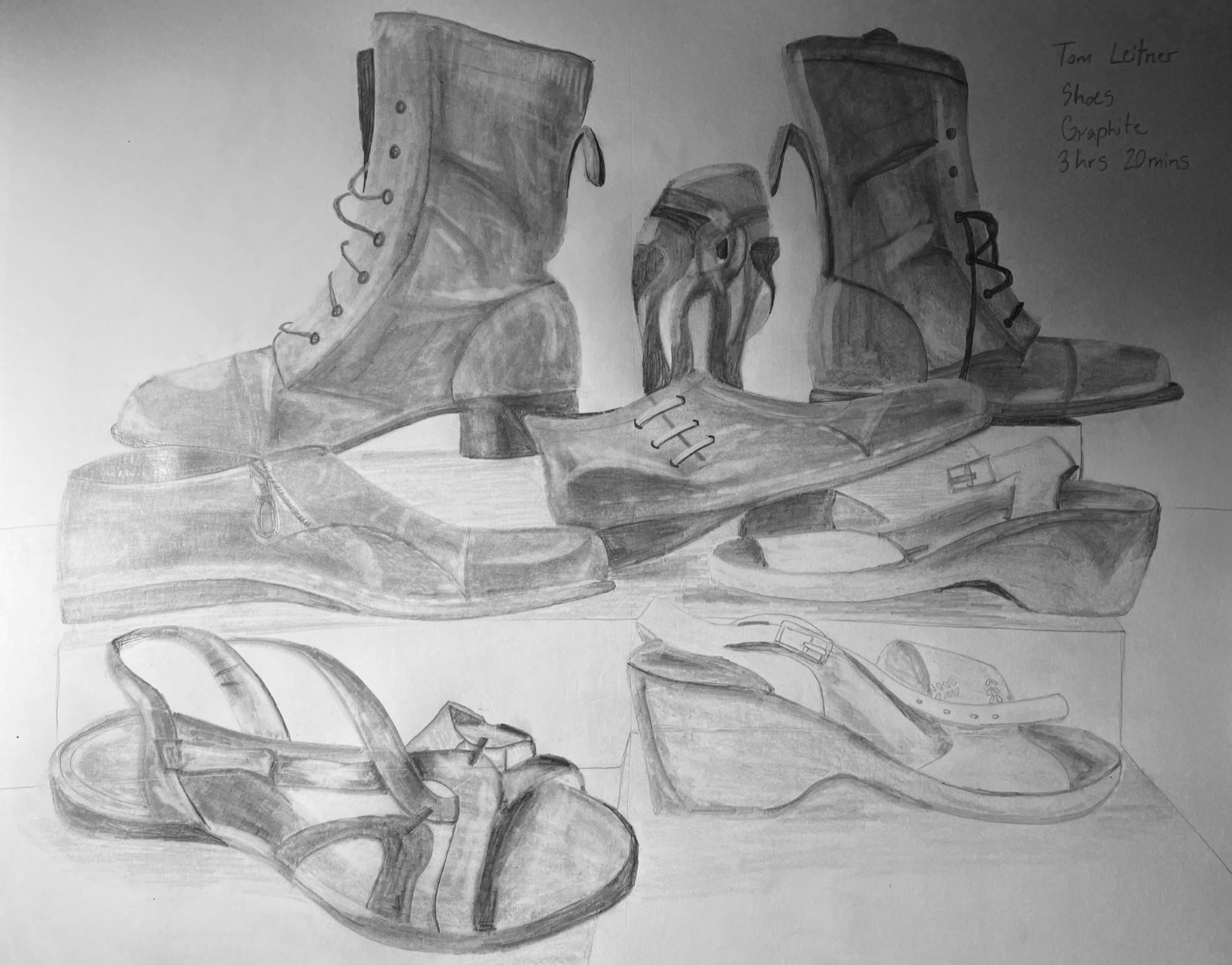 Shoe Still Life and Week 7: Composition